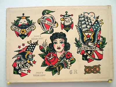 vintage sailor jerry flash