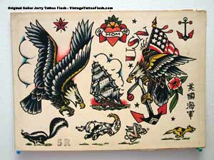 sailor jerry flash sheet